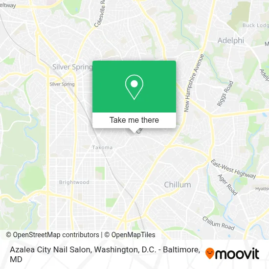 Azalea City Nail Salon map
