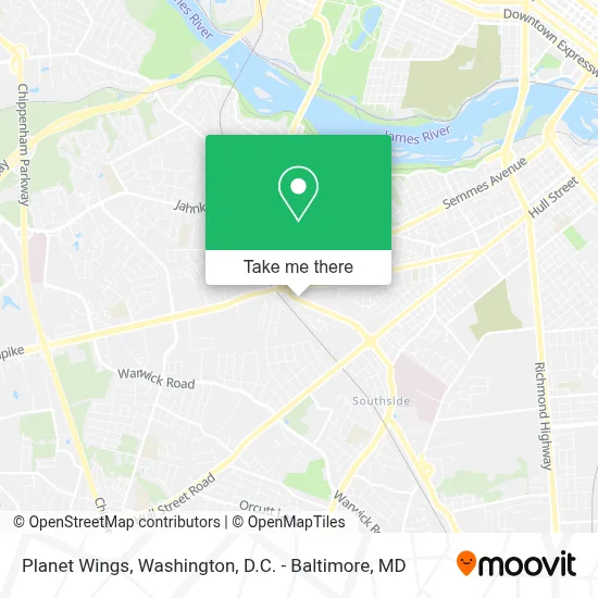 Planet Wings map