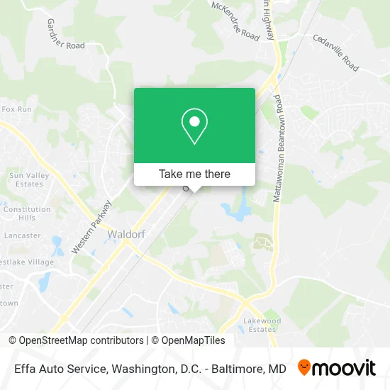 Effa Auto Service map