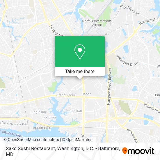 Sake Sushi Restaurant map