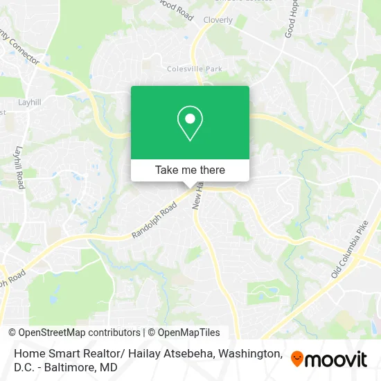 Home Smart Realtor/ Hailay Atsebeha map