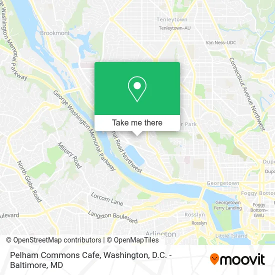 Pelham Commons Cafe map