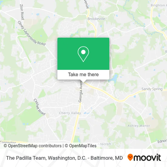The Padilla Team map