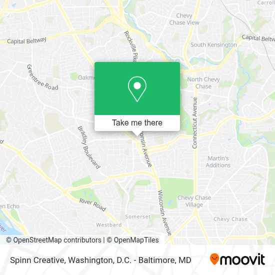 Spinn Creative map