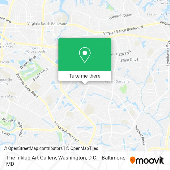 The Inklab Art Gallery map