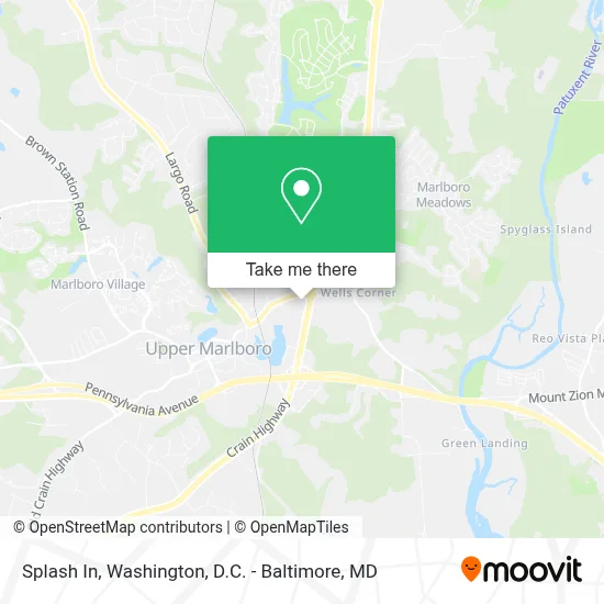 Splash In map