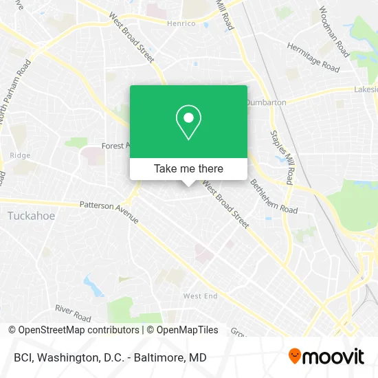 Bci map