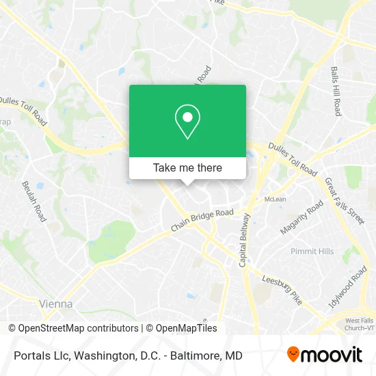 Portals Llc map