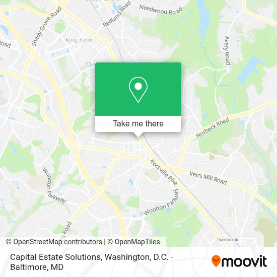 Capital Estate Solutions map