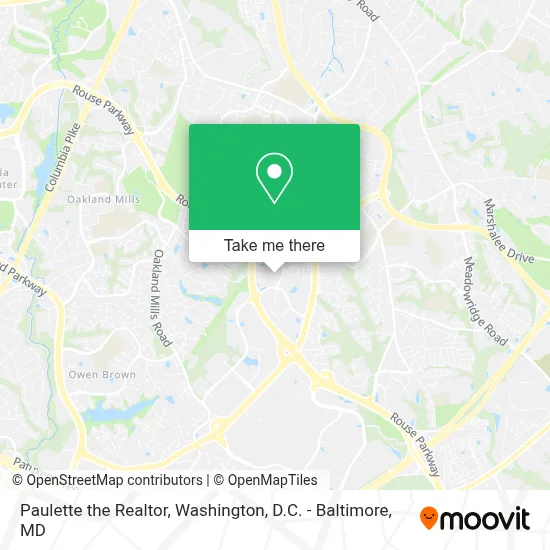Paulette the Realtor map