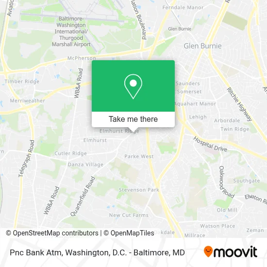 Pnc Bank Atm map