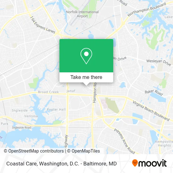 Coastal Care map
