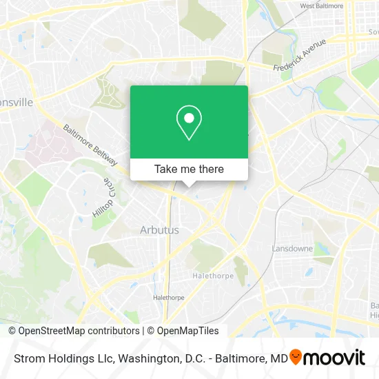 Strom Holdings Llc map