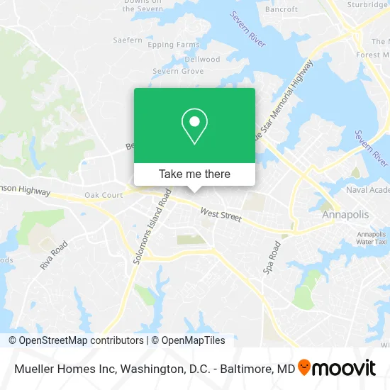 Mueller Homes Inc map