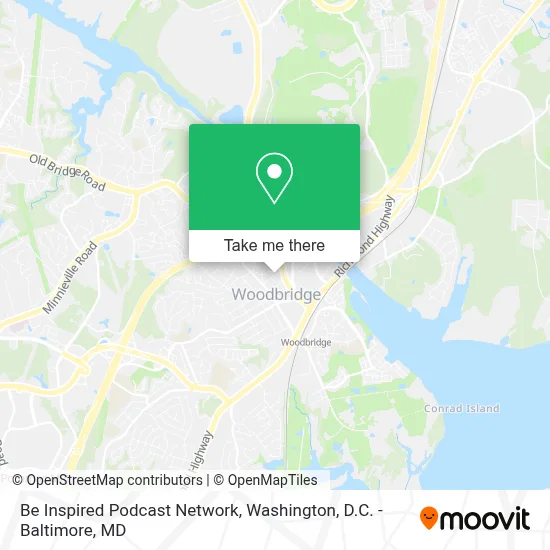 Be Inspired Podcast Network map