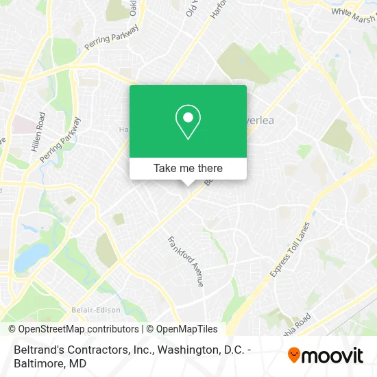 Beltrand's Contractors, Inc. map