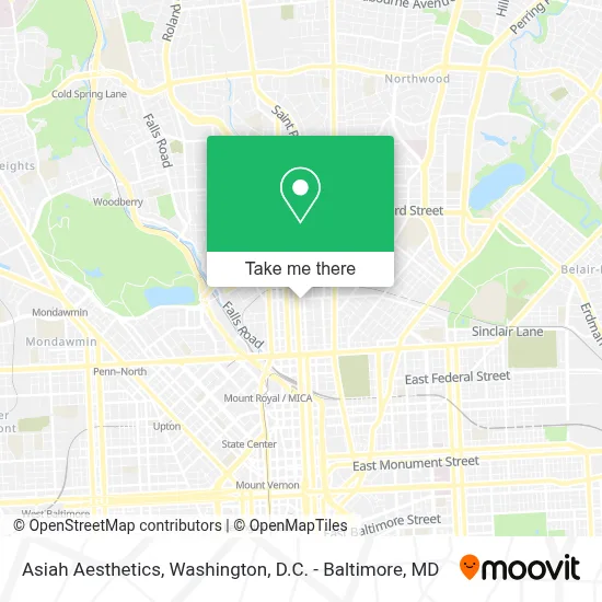 Asiah Aesthetics map