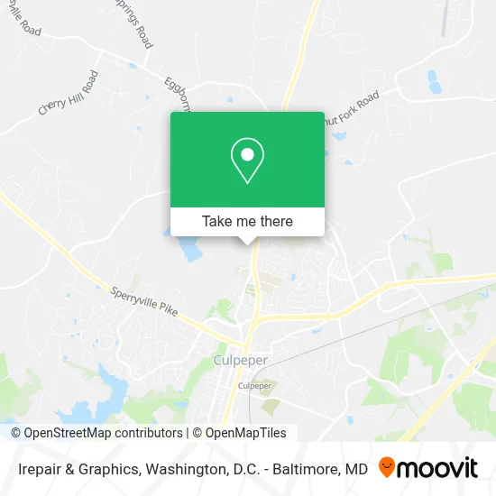 Irepair & Graphics map