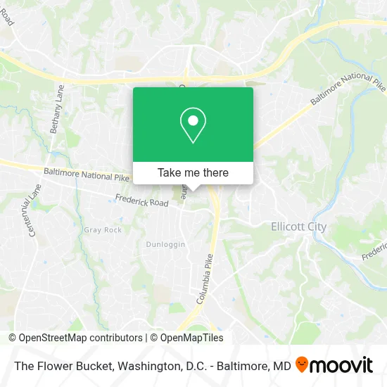The Flower Bucket map