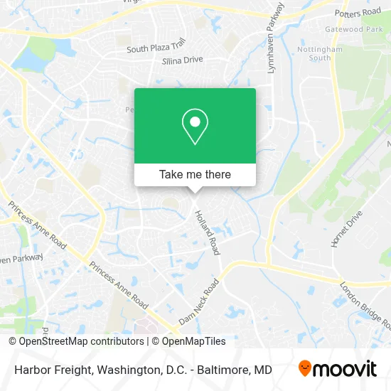 Harbor Freight map