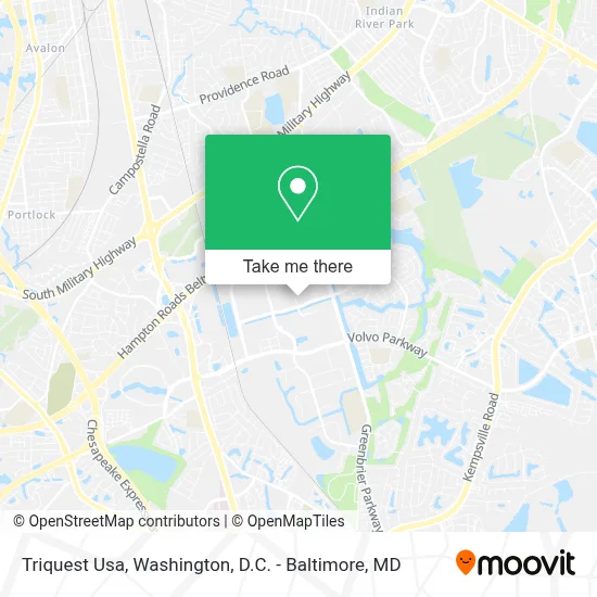 Triquest Usa map