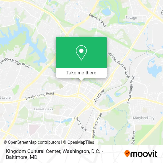 Kingdom Cultural Center map