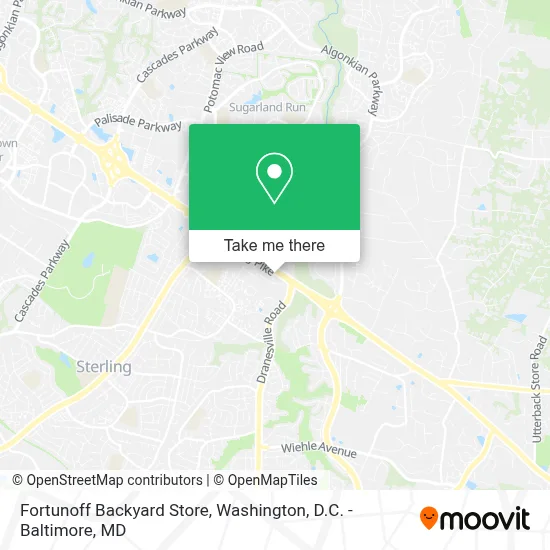 Fortunoff Backyard Store map