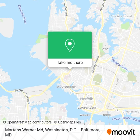 Martens Werner Md map