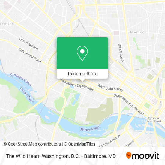 The Wild Heart map