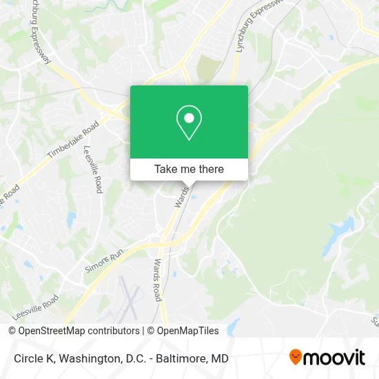 Circle K map