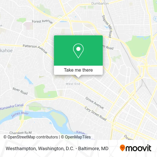 Westhampton map