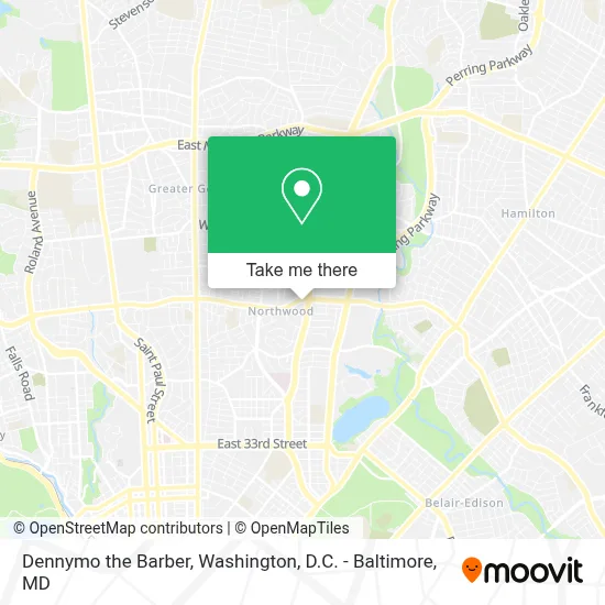 Dennymo the Barber map