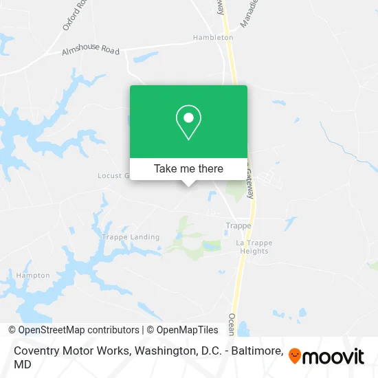 Coventry Motor Works map