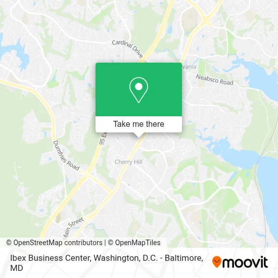 Ibex Business Center map