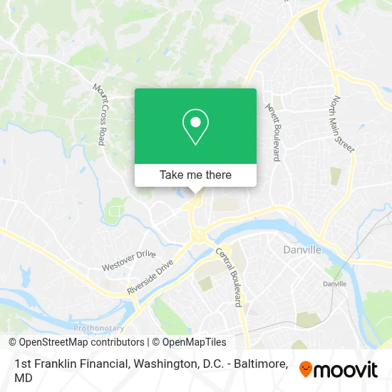 1st Franklin Financial map