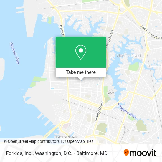 Forkids, Inc. map