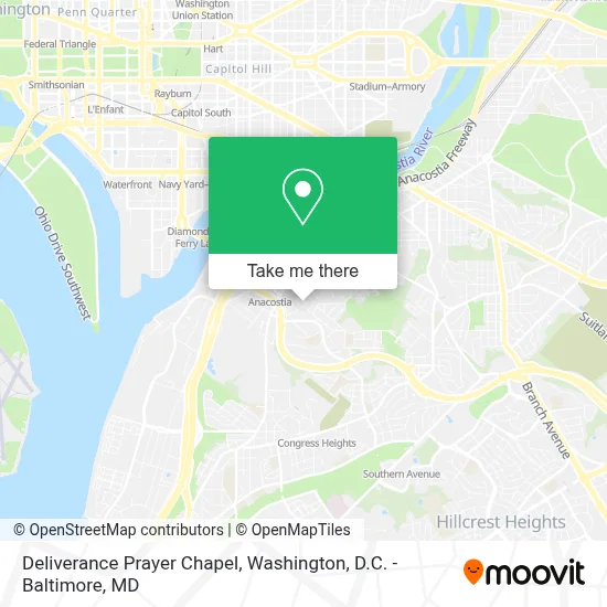 Deliverance Prayer Chapel map