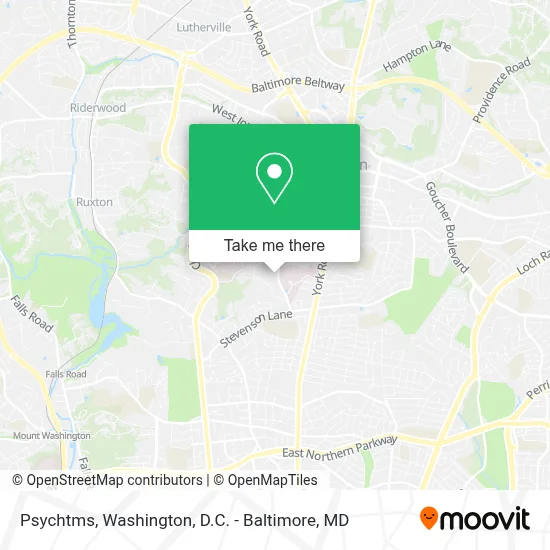 Psychtms map