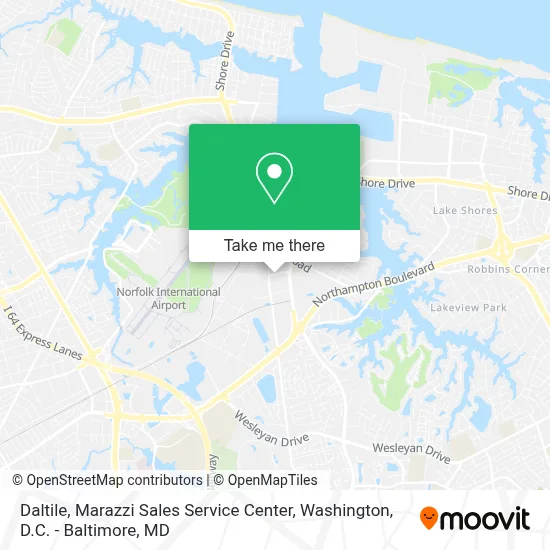 Daltile, Marazzi Sales Service Center map