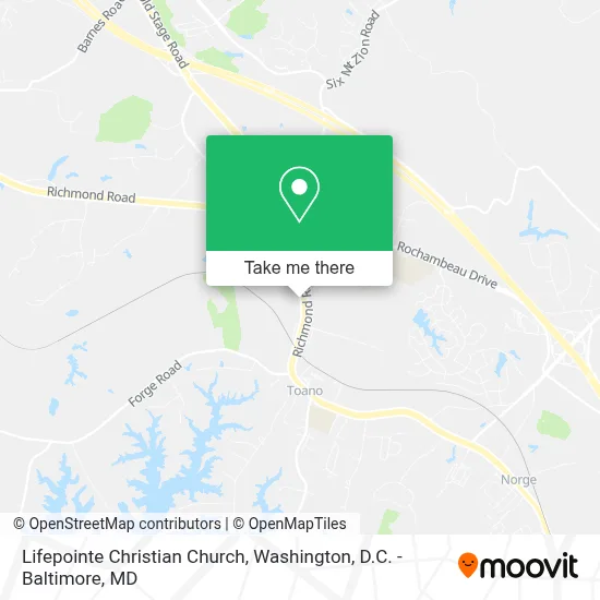 Lifepointe Christian Church map