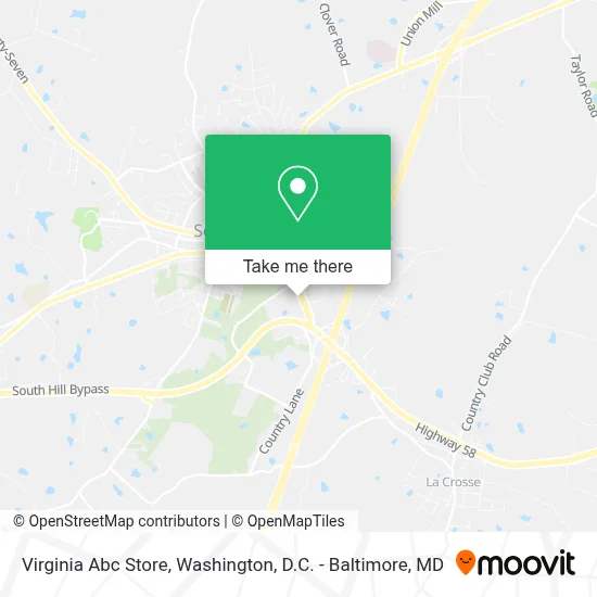 Virginia Abc Store map