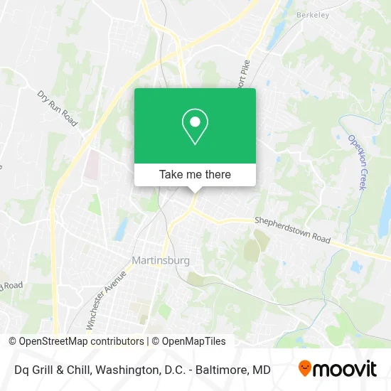 Dq Grill & Chill map