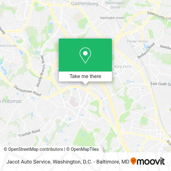 Jacot Auto Service map
