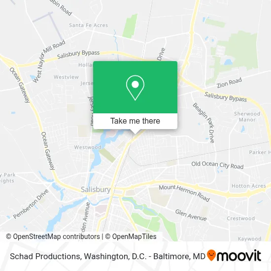 Schad Productions map