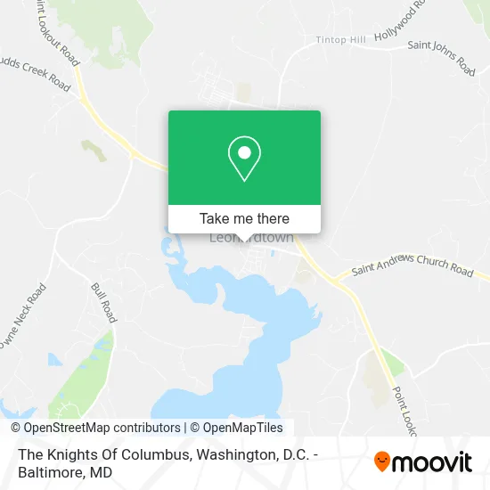 The Knights Of Columbus map