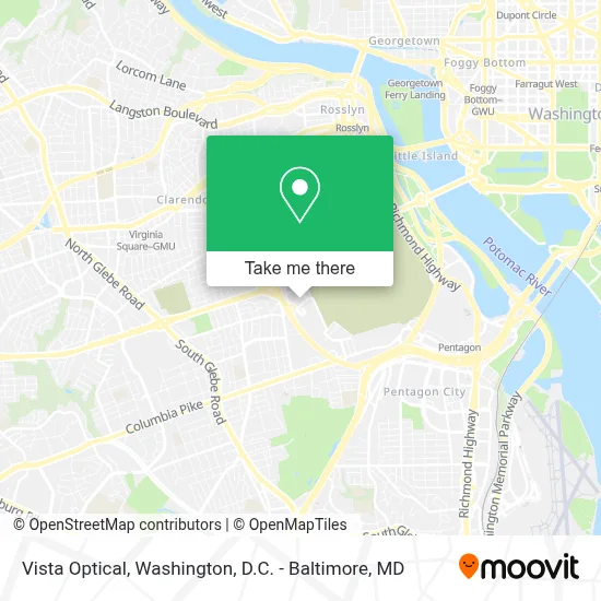 Vista Optical map