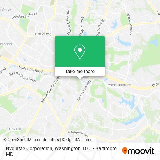 Nyquiste Corporation map