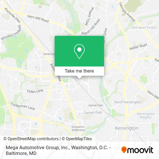 Mega Automotive Group, Inc. map