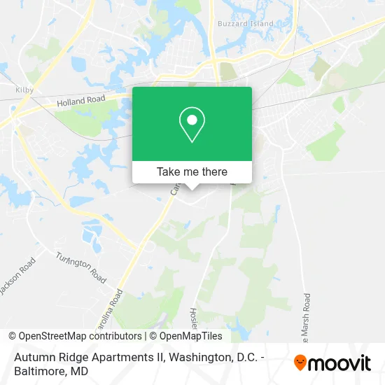 Autumn Ridge Apartments II map