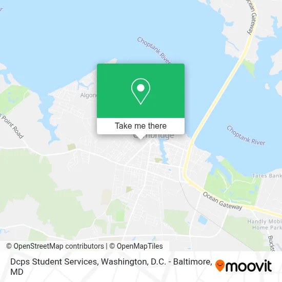Dcps Student Services map